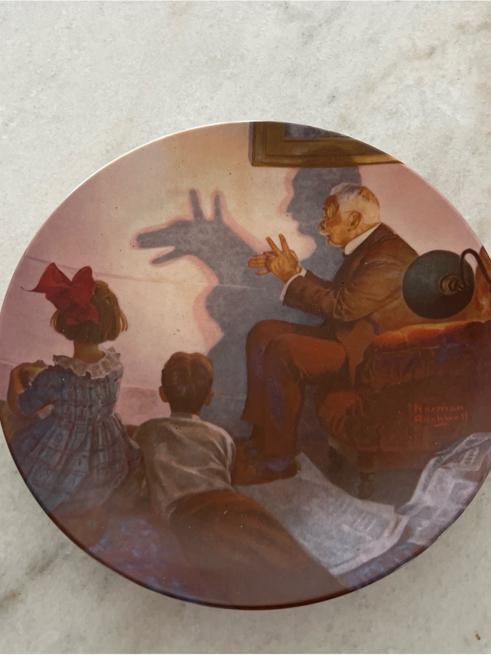 Vintage plate